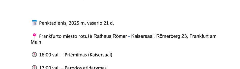 2025.02.21 Gimtosios kalbos diena (Rathaus Römer)